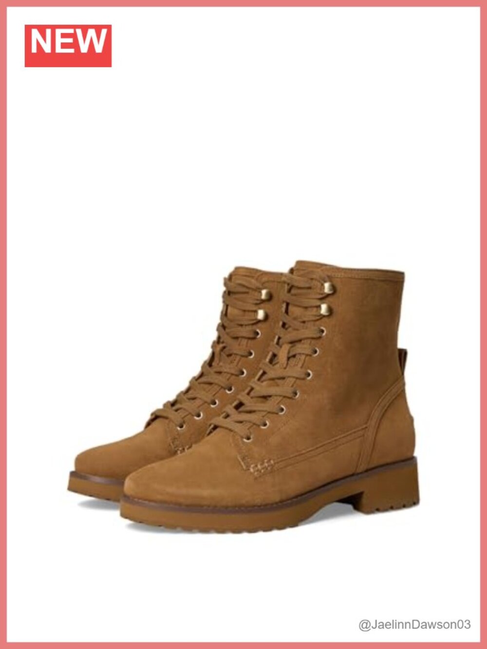 Waterproof Leather Lace-Up Ankle Booties EVA Wedge Comfort